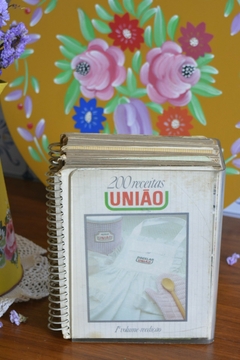Coleção de livros "200 Receitas União" - INCLUI CASE (anos 80) - comprar online