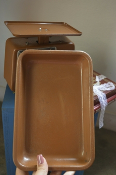 Imagem do Balança de cozinha Yara 10kg em ágata - marrom
