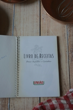 Livro de receitas União anos 90 "Doces segredos e carinhos" na internet