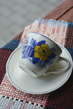 Xícara de café em faiança inglesa (uni) - comprar online