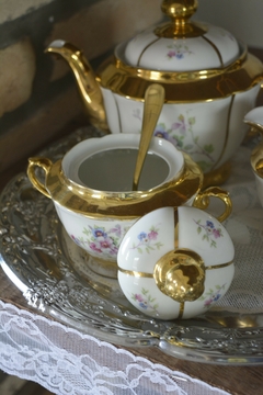 Conjunto para chá em porcelana Mauá anos 60 - loja online