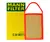 Filtro De Ar Do Motor Toyota Etios 1.3 e 1.5 2013-2016 Mann Filter C 34007/1