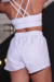 Short Moove Branco/Branco - Coleção Moove - Fortfit Sportswear