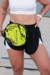 Short Moove Preto/Branco - Coleção Moove - Fortfit Sportswear