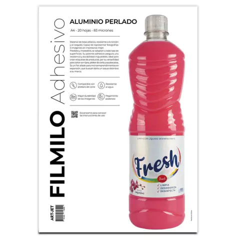 Filmilo Aluminio Perlado