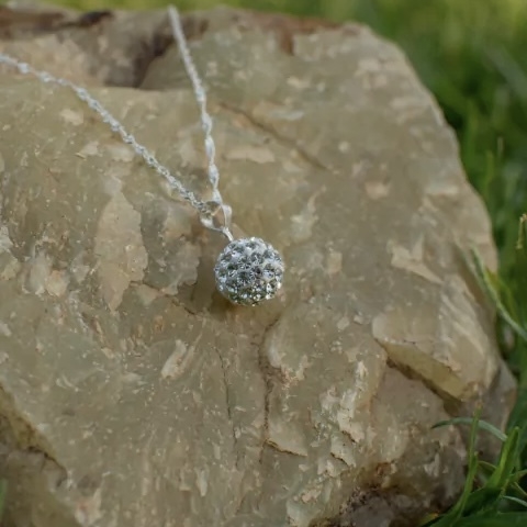 Dije bola de fuego + cadena - comprar online