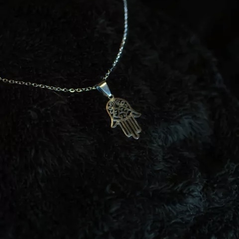 Dije mano de Fatima + cadena - comprar online