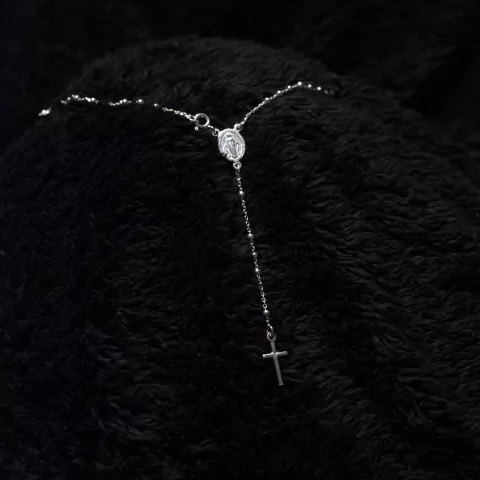 Rosario en plata 925 - comprar online