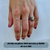 Anillo de flor en plata 925 con detalle en oro 18k en internet