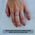Anillo rosa francia corazon - comprar online