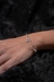 Pulsera con dijes en plata 925