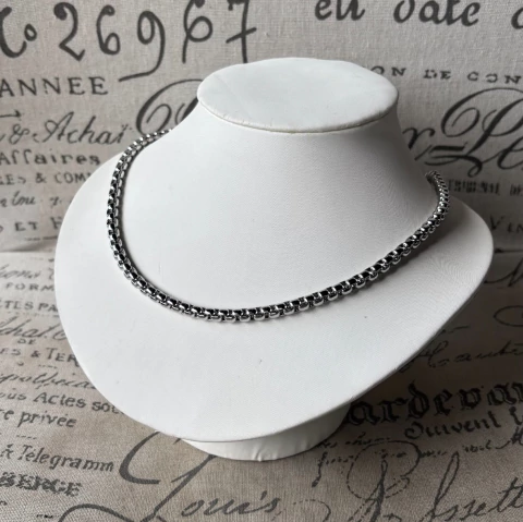 Cadena eslabones cuadrados