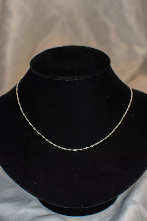 Cadena singapur fina plata 925