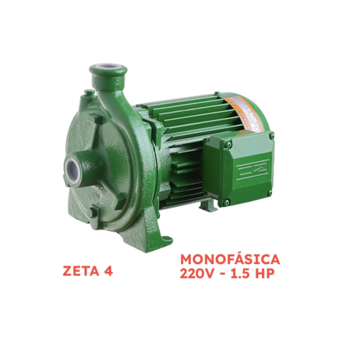 Bomba Zeta 4 Monofasica 1.5 HP - Czerweny