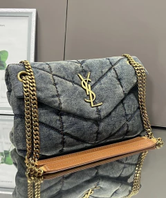 BOLSA LOULOU PUFFER JEANS