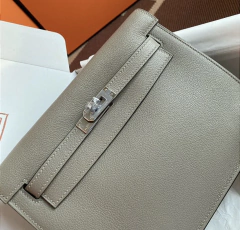 Bolsa Kelly Linha Italiana Gray/Blue