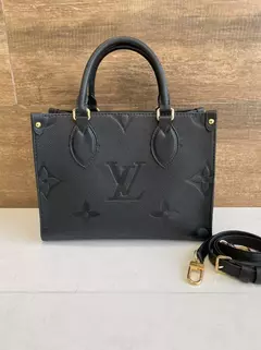 Bolsa Onthego PM Preta Italiana