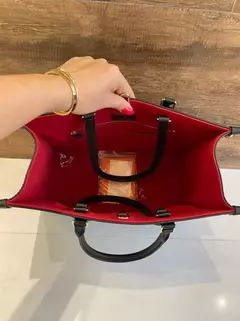 Bolsa OnTheGo MM Monogram Empreinte Bicolor Italiana - comprar online