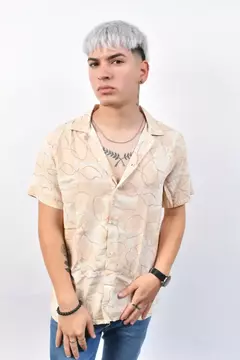 Camisa de fibrana (T. M) promocion en internet