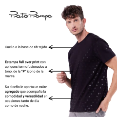 REMERA PATO PAMPA BELINGTON ALGODON PIMA - GRANACA