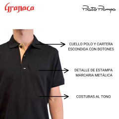 CHOMBA PATO PAMPA INTERLOCK ALGODON PIMA HOMBRE
