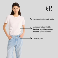 REMERA PORTSAID BASIC ESCOTE REDONDO