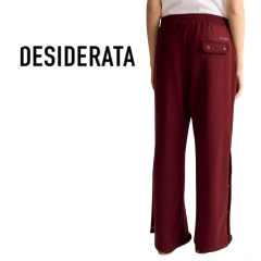 PANTALON DESIDERATA LACE UP KATE PIERNA ANCHA - comprar online