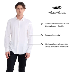 Imagen de CAMISA PATO PAMPA SPARKY TECNO MANGA LARGA