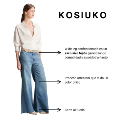 JEAN KOSIUKO MEGAN PREMIUM VINTAGE WIDE LEG - comprar online