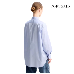 Camisa Portsaid Poplin Oversized Hadid - comprar online