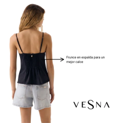 BLUSA VESNA ERICEIRA SEDA CUPRO MUSCULOSA - comprar online