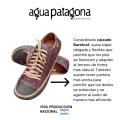 ZAPATILLA AGUA PATAGONA ROLLING BAREFOOT CUERO LEGITIMO - comprar online
