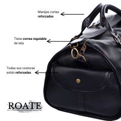 BOLSO ROATE RAGNAR CUERO LEGITIMO DE VIAJE - GRANACA