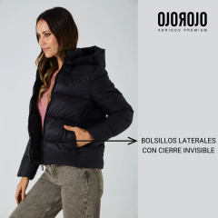 Campera Ojo Rojo Mujer Puffer Mora en internet