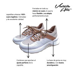 Zapatilla Onurus Victoria Ates Cuero legitimo en internet