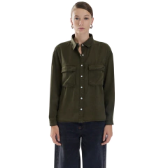 CAMISA PORTSAID MADONNA TENCEL OHNEST MANGA LARGA - tienda online