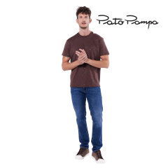 REMERA PATO PAMPA BELINGTON ALGODON PIMA - GRANACA