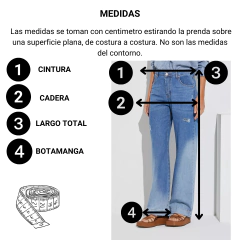 Pantalon Tucci Wide Leg Blue Summer - comprar online