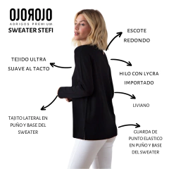 Sweater Ojo Rojo Mujer Stefi