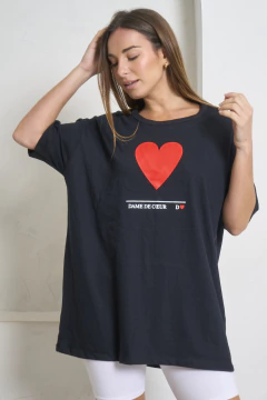 Maxi remera Corazon en internet