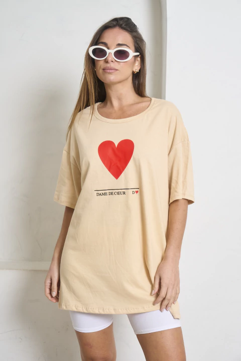 Maxi remera Corazon