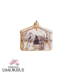 Porta Guardanapo presépio em MDF, 7cm. - comprar online