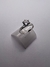 Anel Prata Solitário com Zircônia - online store