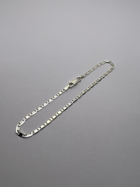 Pulseira Prata Giletada