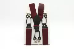 Suspensório clássico e charmoso, traz charme e sofisticação para quem usa. A fita com mais trançado garante uma longa durabilidade a presilha de pressão além de reforçada tira a necessidade de botão na calça facilitando o uso em qualquer modelo de calça.
