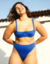 Hot pants bárbara - azul oceano - comprar online