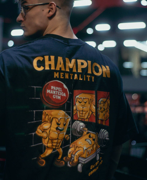 Oversized Papel Manteiga Gym - comprar online