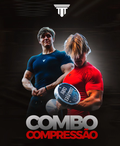 Combo Compressão Manga Curta