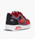 ZAPATILLA POP CARS PISTON NEGRO CON LUZ AL PISAR (T.23-28) - comprar online