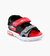 SANDALIA CARS RACE MCQUEEN NEGRA CON LUZ AL PISAR (T.26-32) - comprar online